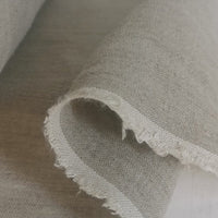 Soft Natural French Slubby Linen - Wide Width