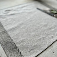 French Woven Linen Placemats - by Charvet Editions