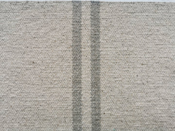 Rustic Natural Stripe Grainsack Fabric Sample