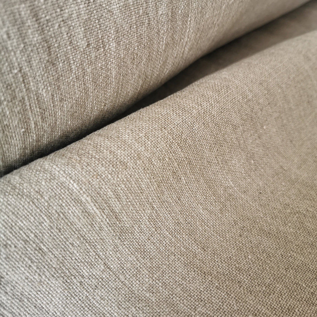 Soft Natural French Slubby Linen - Wide Width
